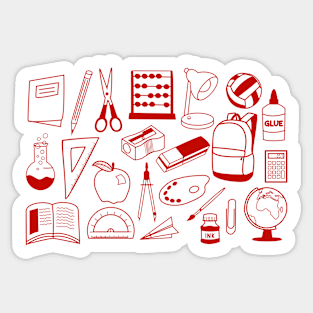 Back-to-school Decor Sticker